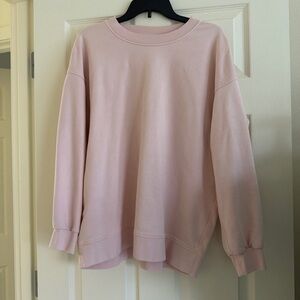 Lululemon Soft Pink Crewneck Sweatshirt